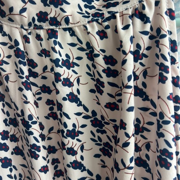 Pink Floral Mini Dress Sleeveless - Picture 3 of 3